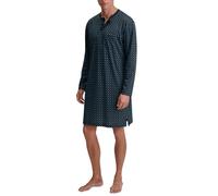 CALIDA Men's Relax Streamline Night Shirt, Sapphire Blue, 46-48