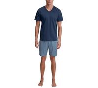 CALIDA Men's Relax Streamline Pajama Set, Blue (Insignia Blue), 58-60