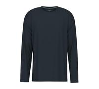 Calida Men's Remix Basic Long Sleeve Top, Black (Dark Sapphire 479), Medium