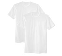 Calida Men's T-Shirt, 2 Pack - Natural Benefit, Round Neckline, 100% ...