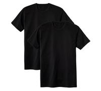 Calida Men's T-Shirt, 2 Pack - Natural Benefit, Round Neckline, 100% ...