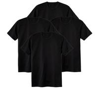 Calida Men's T-Shirt, 4 Pack - Natural Benefit, Round Neckline, 100% ...