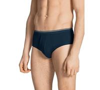 Calida Men's Midislip Twisted Cotton Boxer Briefs, Blue (Admiral 883), L