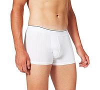 CALIDA Pure & Style Men's Boxer Shorts with Masculine Needle Pull, Breathable, Quick-Drying & Odour-Inhibiting, White, 52-54