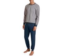 CALIDA Relax Streamline Men's 2 Cuffed Pyjamas, Red (Amaranth), 50
