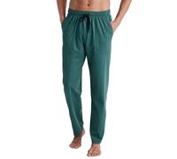 CALIDA RMX Men's Lounge Jogging Bottoms with Side Pockets, Philo Green, 46W DE