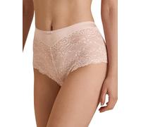 CALIDA Sensual Secrets Women's Regular Cut Panty with Delicate Slightly Transparent Lace, Lace Parfait Pink, 40-42