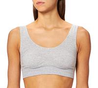 Calida Women's Bustier Elastic , Grey (stone mottled 096) , S