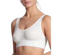 Calida Women's Bustier Elastic , White (White 001) , XS