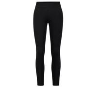 CALIDA Women's Elastic Leggings with Wide Soft Waistband, High Cut, Black, 10-12