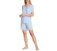 CALIDA Women's Elegant Dreams Pajama Set, Harmony Blue, L