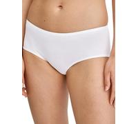 CALIDA Women's Essential Cotton Briefs, Opaque, White, 48-50