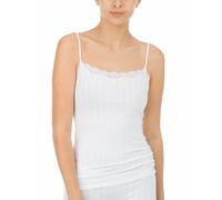 CALIDA Women's Etude Toujours Undershirt, Semi-Transparent, White, 36-38 (EU)