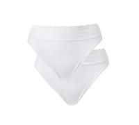 CALIDA Women's Iconics Briefs (Pack of 2), White, 36-38
