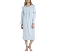 Calida Women's Long - regular Nightie, Blue (Hellblau 700), 12