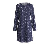 CALIDA Women's Midnight Dreams Night Shirt, Peacoat Blue, reguläre Passform
