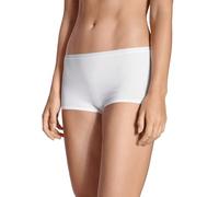 Calida Women's Natural Comfort Boy Short, White (Weiss 001), 18 (Manufacturer Size: Medium)