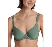 CALIDA Women's Natural Comfort Lace Bra, Opaque, Laurel Green, 32DD