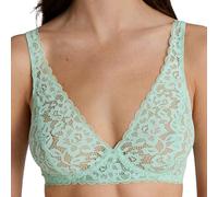 CALIDA Women's Natural Comfort Lace Bra, Soft Green, 38B
