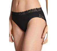 Calida Women's Natural Comfort Lace Briefs, Schwarz, Normal