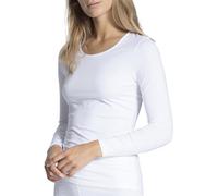 Calida Women's Natural Comfort Vest, White (Weiss 001), 18 (Size: Medium)
