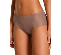 CALIDA Women's Natural Skin Seamless Panties, Opaque, Truffle Brown, 44-46
