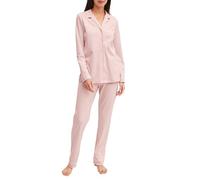 Calida Women's Night Lovers Pajama Set | Buttoned pyjamas made from 100% high-quality cotton, with fabric-covered elastic waistband