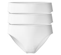 CALIDA Women's Panties 3er Pack - Essential Cotton, Regular Cut, Jersey, Plain