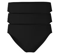 CALIDA Women's Panties 3er Pack - Essential Cotton, Regular Cut, Jersey, Plain