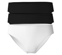 CALIDA Women's Panties 3er Pack - Essential Cotton, Regular Cut, Jersey, Plain