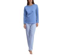 CALIDA Women's Pyjamas, Hydrangea Blue, 40-42