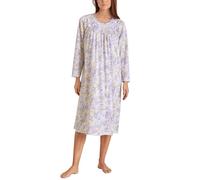 CALIDA Women's Soft Cotton Nightgown, Twilight Purple, One Size