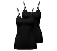Calida Women's Spaghetti Top, 2-Pack - Natural Comfort, Undershirt, Jersey...