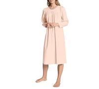 CALIDA Women's Special Night Shirt, Semi-transparent, Patisserie Pink, 48-50