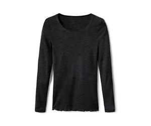 CALIDA Women's True Confidence Undershirt, Opaque, Ws Black, 40-42