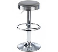 Calif Adjustable Bar Stool - Grey
