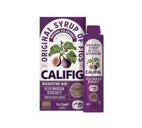Califig Original Syrup of Figs Sachets Natural Digestive Aid | Vegan | With Fig Extract | Helps Maintain Regularity | 10 x 15 ml