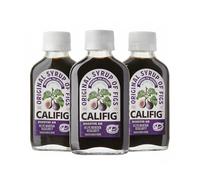 THREE PACKS of Califig Syrup Of Figs 100ml by Califig