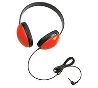 Califone Ergoguys 2800 Circumaural Red Headband Headphones (Circumaural, Headband, Wired, 3 m, Red)