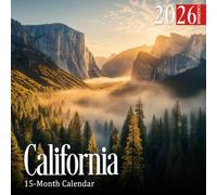 California 2026 Calendar: A year of golden coastlines and diverse wonders