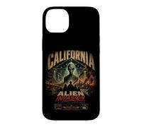 California Alien Invasion Retro UFO UAP Extraterrestrial Case for iPhone 14 Plus