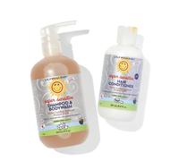 California Baby Super Sensitive Shampoo & Bodywash + Hair Conditioner | 100% Plant-based | Hypoallergenic | 19oz Fragrance Free Shampoo + 8.5oz Fragra