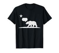 California Bear Bubble Free Speech T-Shirt