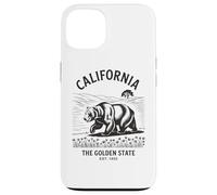 California Bear Graphic The Golden State Est. 1850 Vintage Case for iPhone 13