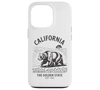 California Bear Graphic The Golden State Est. 1850 Vintage Case for iPhone 13 Pro