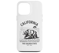 California Bear Graphic The Golden State Est. 1850 Vintage Case for iPhone 13 Pro Max