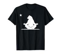 California Bear Meditating Yoga T-Shirt