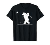 California Bear Playing Golf T-Shirt