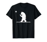 California Bear Using Smartphone T-Shirt