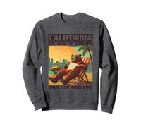 California Bear with Sunshine and Avocado Costume Sweatshirt